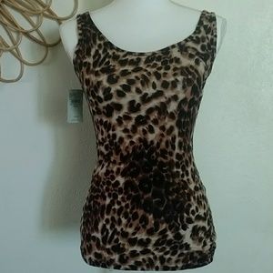 Buckle BKE Cheetah Tank Top NWT